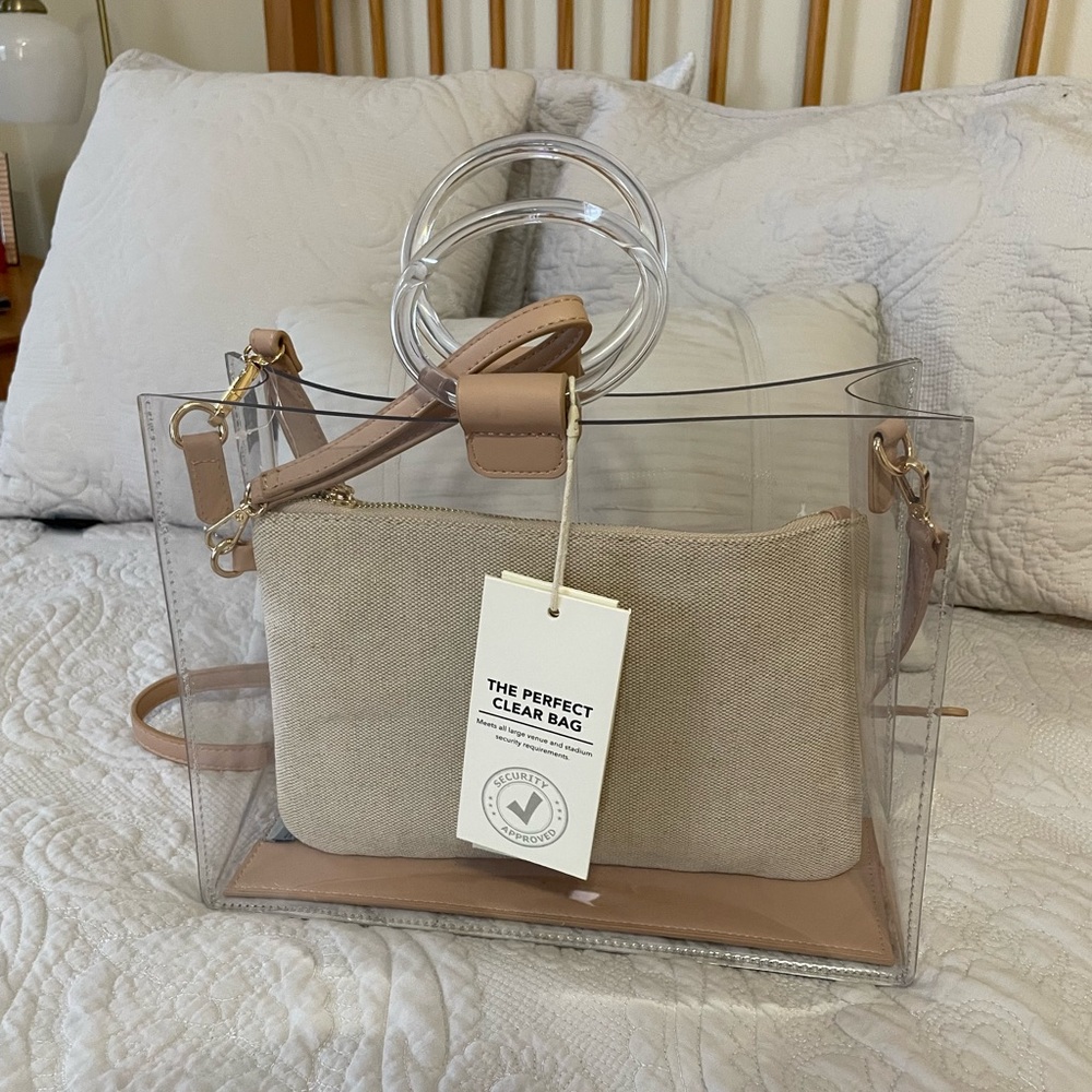 Madison West clear bag